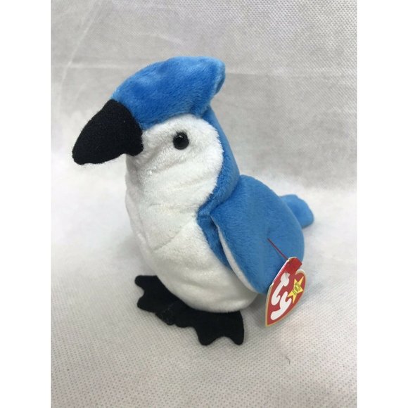 blue bird beanie baby